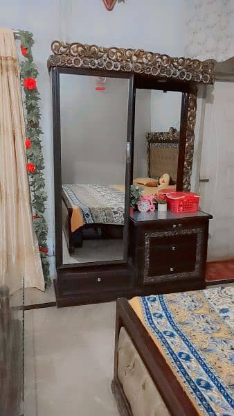 Bed + dressing in new condition 5