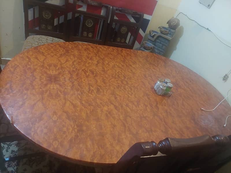 6 Chairs Dining table 2