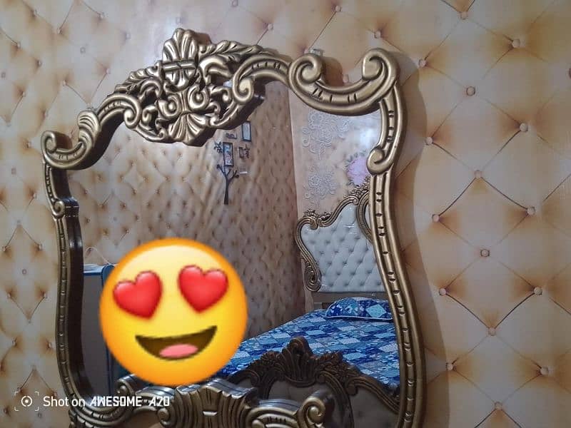 Urgent for sale|king size bed, 2 side table, 1 dressing table 7