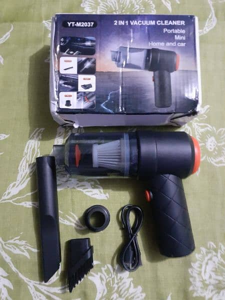 Mini Vaccum and Air blower for car and home 1