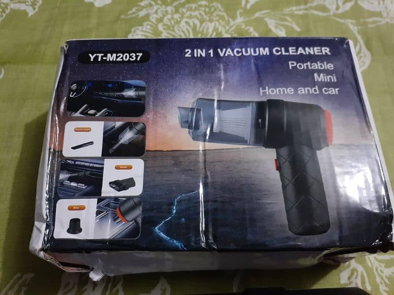 Mini Vaccum and Air blower for car and home 2