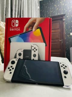 Nintendo switch oled 64gb white