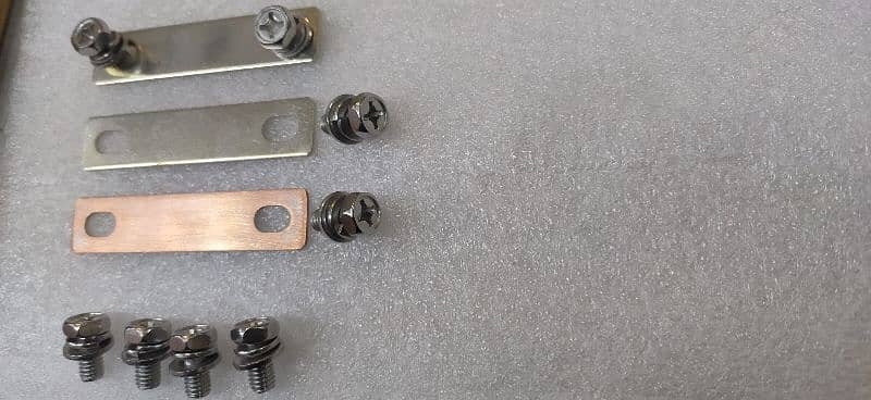 Copper Busbar, Battery Busbar Strip, SS Bolts, 10