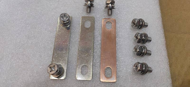 Copper Busbar, Battery Busbar Strip, SS Bolts, 12