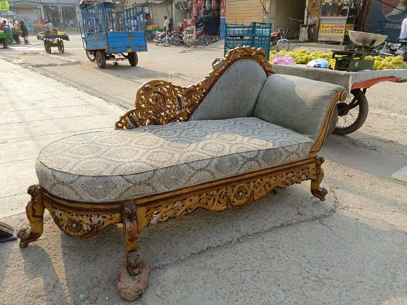 Dewan In Taali Wood Sofa Deewan 03204428978 1