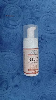 Rice face wash