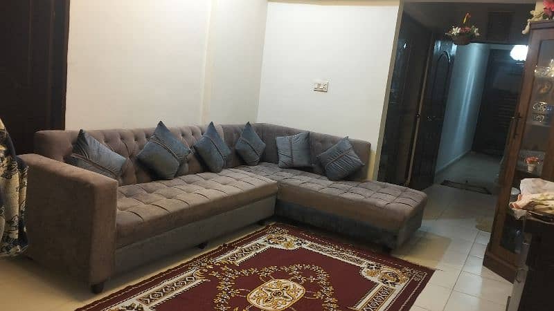 L shape sofa , 6 seater L shape sofa available for sale 4