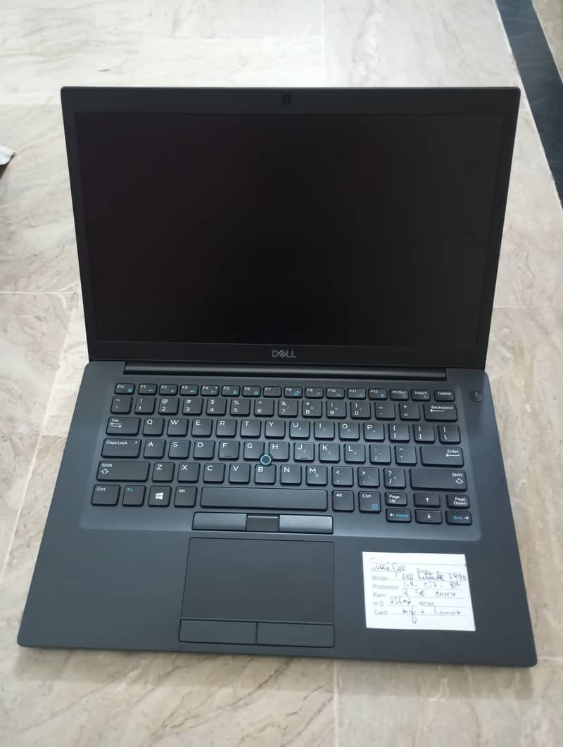 Dell latitude 7490 core i7 8 generation 8 GB RM, 256 ssd 1