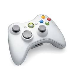 Xbox 360 Special Edition White Wireless Controller With Dongle For pc 0