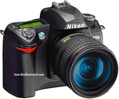 Nikon brand camera condition 10/10 colour black battery Nahin hai