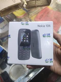 Nokia 106 mobile phone double sim PTA (cash on delivery available