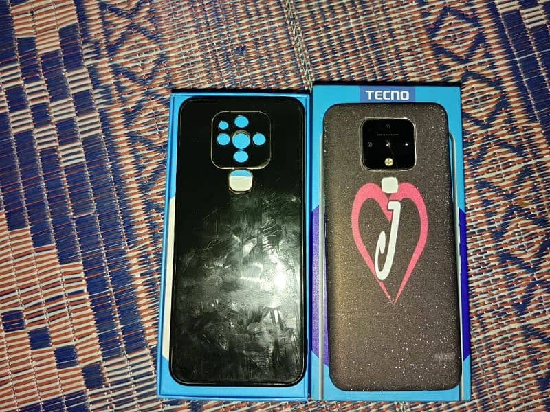 Tecno camon 16 se 6 128 with original box 10by9 condition officially 2