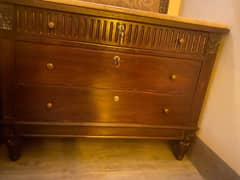 it’s pure wooden Chester drawer