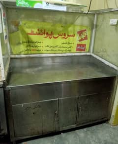 fast food counter