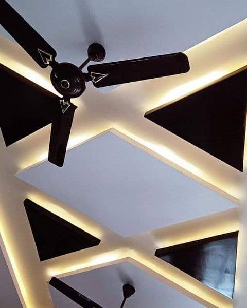 J S Paint false ceiling Walls decor & interior 9