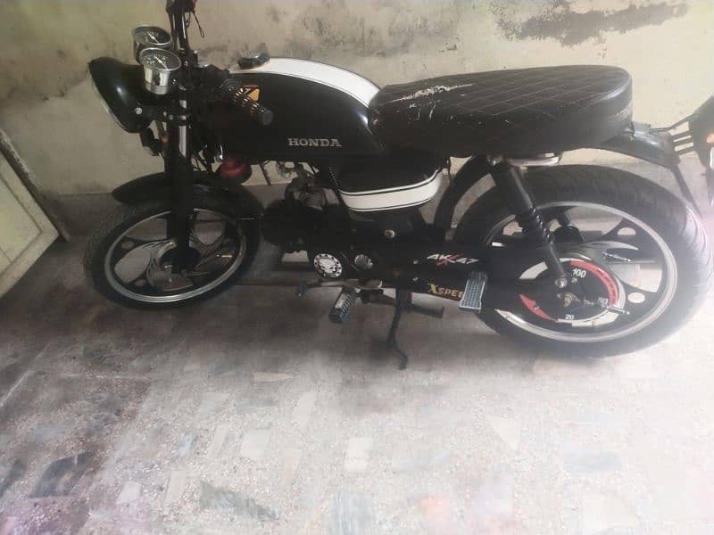 Modified bike 70cc 1