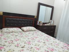 double bed , dressing table,dining table