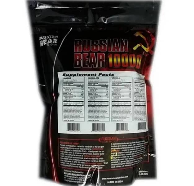 Russian Bear 10000 Weight Gainer 03424498292 1