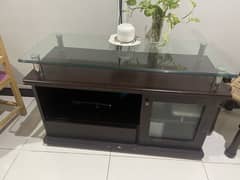 Tv trolley with cabinet and drawer 0