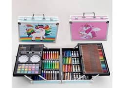 145Pcs Professional Art Set- Drawing Painting Sketching Colouring Set