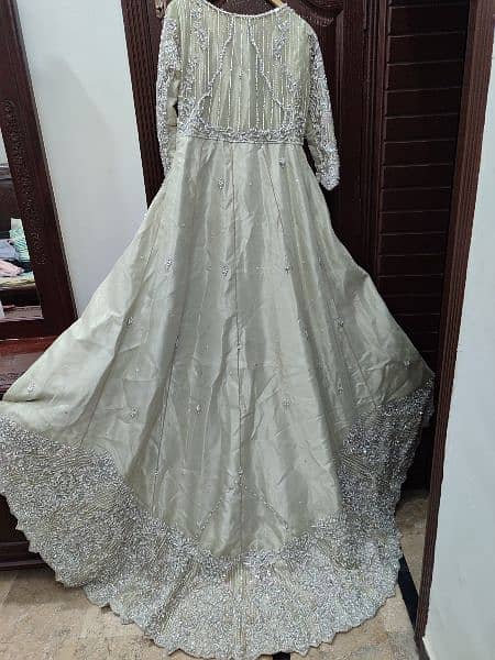 wedding dress/bridal maxi/bridal designer dress/walima maxi 3