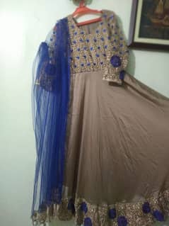 Silk Maxi with Net body