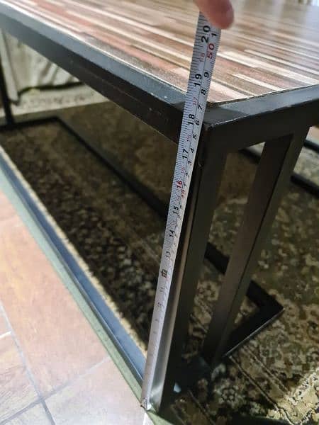 Steel framed, Laminated top Table 6