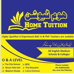 Home tuition & Online tuition