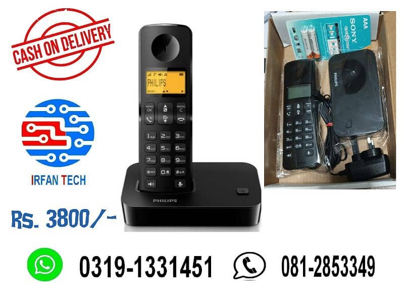 Single PTCL Landline Cordless / Wireless Telephone. 12