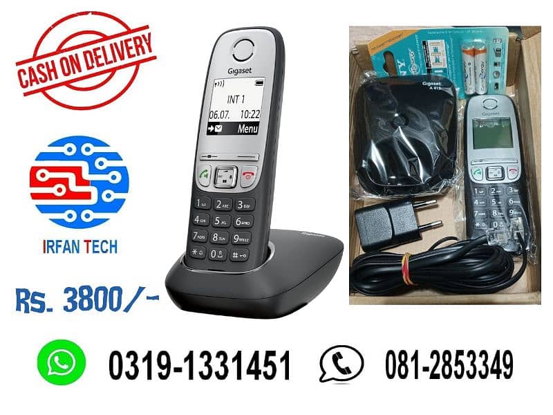 Single PTCL Landline Cordless / Wireless Telephone. 13