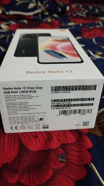 xiaomi redmi note 12 . . . 8/128. . . original charger with box 6