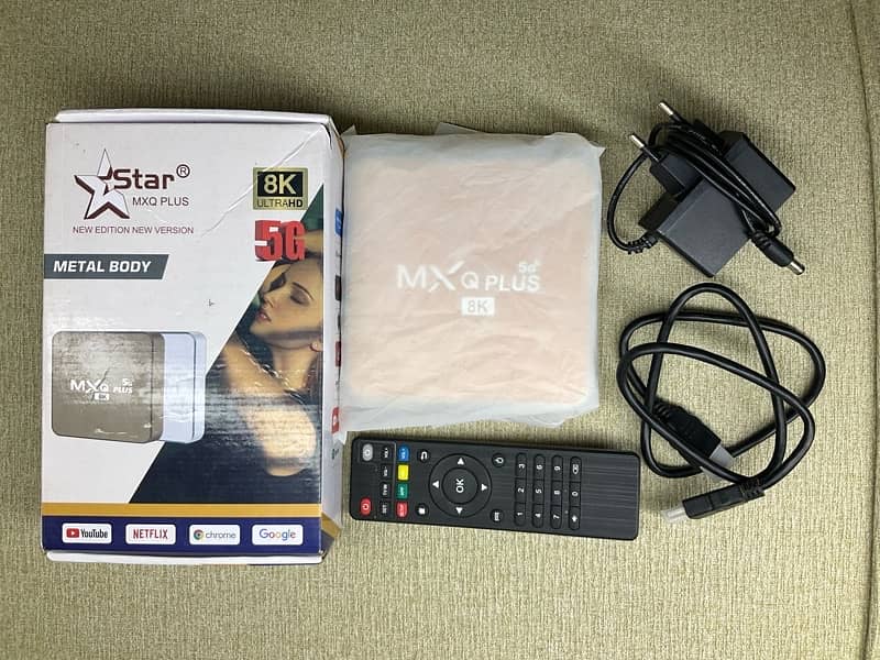 MX Q+  Android Box 8/128 (Open Box Condition) 1