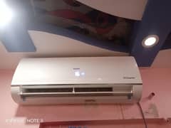 Haier 1 ton ac 1 year used in original condition 10/10 condition