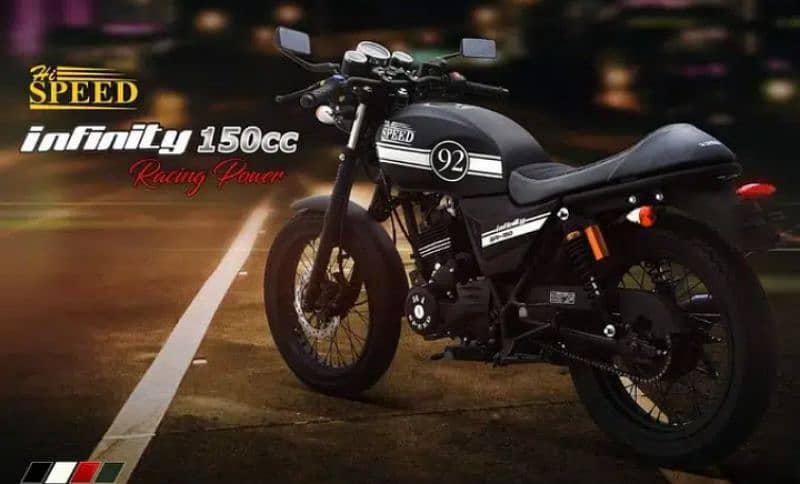 HI SPEED INFINITY 150 CC CAFE RECAR 9