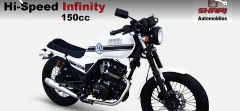 HI SPEED INFINITY 150 CC CAFE RECAR 10