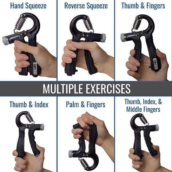 hand exercise grip with tracker 1