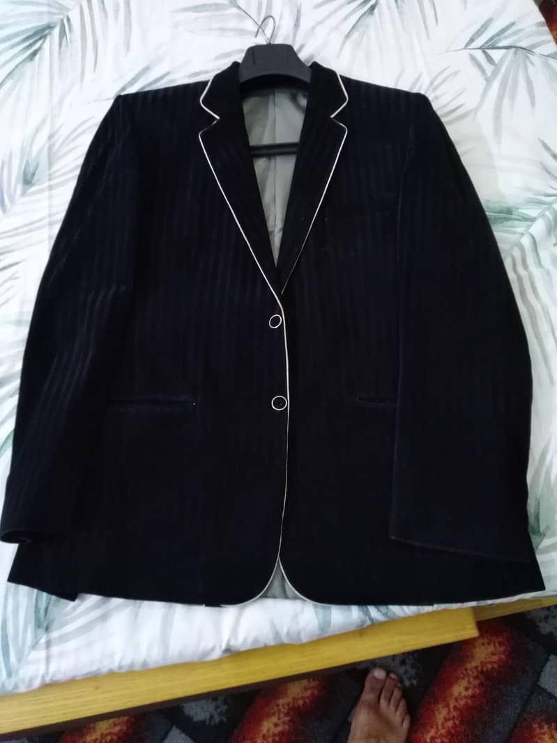 Velvet mens Coat 1