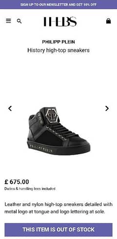 Philipp Plein Shoes