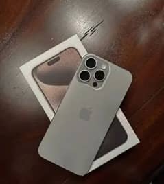 Iphone 15 pro max PTA Approved  HK