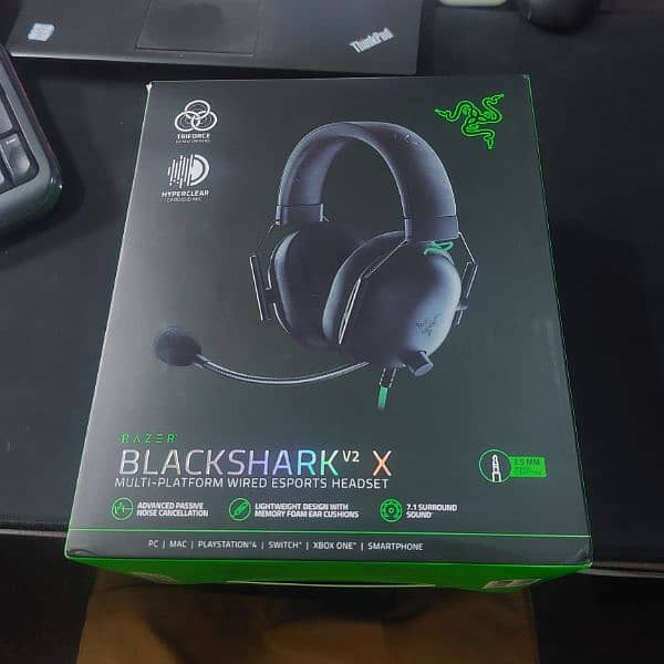 Razer Blackshark v2 X Multi-Platform Wired Esports Headset, Headphones 1