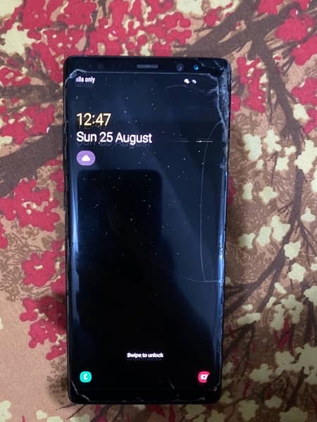 SAMSUNG GALAXY NOTE 8 ( no exchange) Non pta phone 1