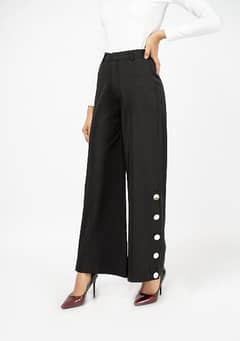 Imported Ladies bottom button pant