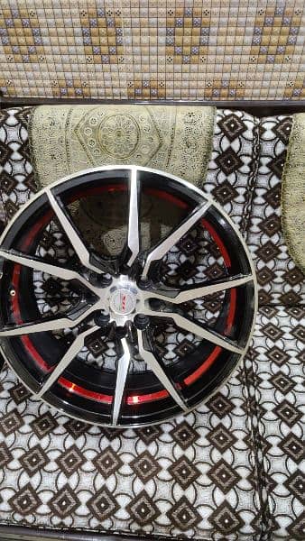 Alloy rims 17 inch low profile exchange possible 4