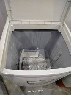 Washing machine with warranty one year cod available