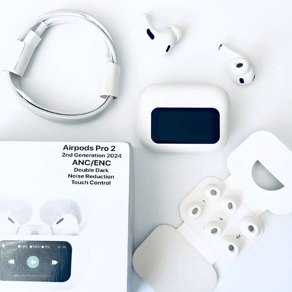 A9 Pro High Quality Sound, ENC Noise Reduction Wireless AirPods 4