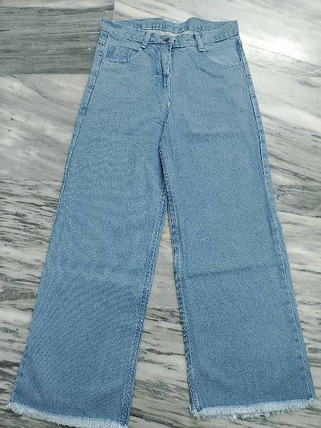 Original Ladies denim Baggy Pant 1