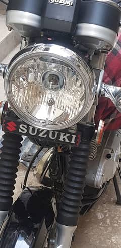 Suzuki Gs 150 Se Zero Meter Black Colour