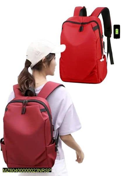 Multifunctional Bag For University Students With USB And Headset Port 1