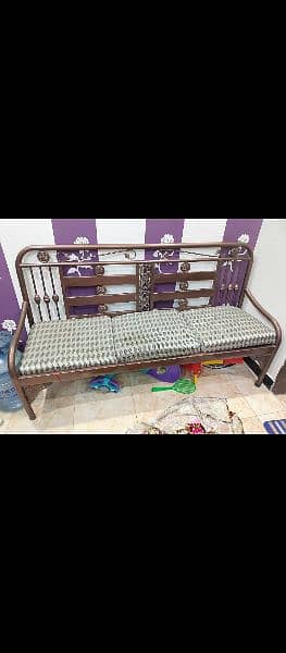 iron 5 seater sofa set 2