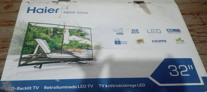 32inch Haier Led like new condition only 2months used 4